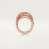 Etincelle De Cartier-ring – Rosagull, diamanter – Cartier