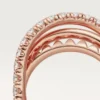 Etincelle De Cartier-ring – Rosagull, diamanter – Cartier