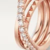 Etincelle De Cartier-ring – Rosagull, diamanter – Cartier