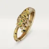 Faune Et Flore De Cartier-armbånd, gule, oransje og brune diamanter, pavé Faune Et Flore De Cartier-armbånd, gule, oransje og brune diamanter, pavé