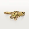 Faune Et Flore De Cartier-armbånd, gule, oransje og brune diamanter, pavé Faune Et Flore De Cartier-armbånd, gule, oransje og brune diamanter, pavé