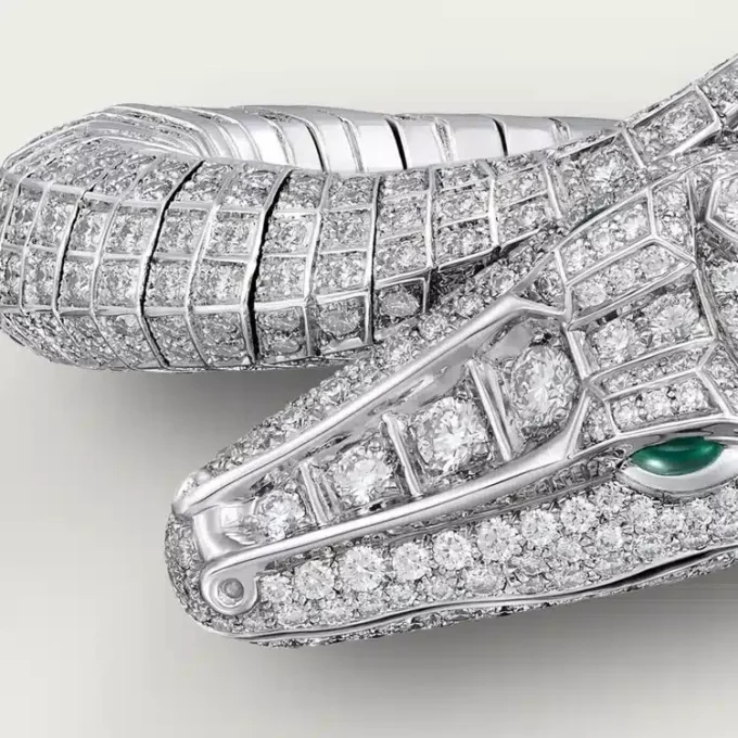 Faune Et Flore De Cartier-armbånd, pavé Faune Et Flore De Cartier-armbånd, pavé