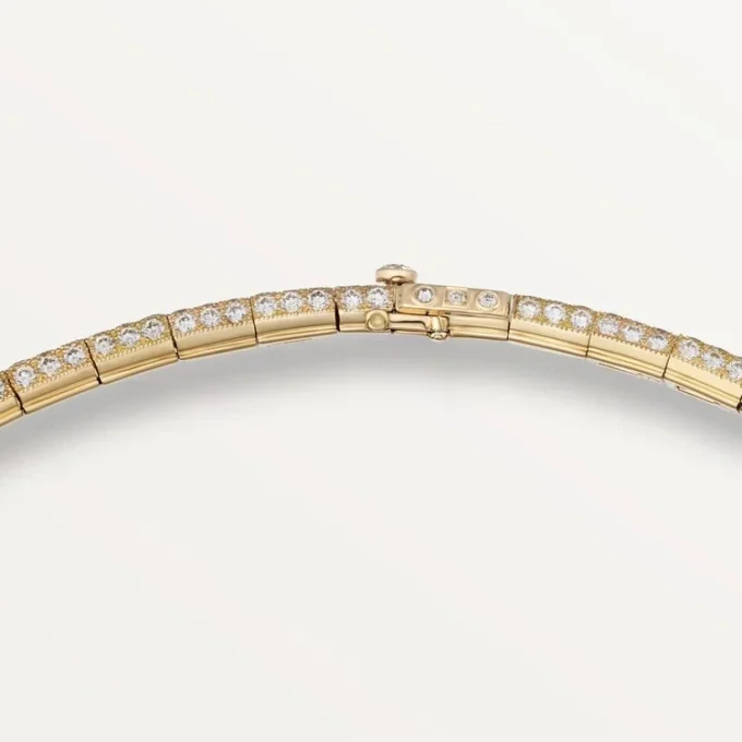 Faune Et Flore De Cartier-halskjede, gule, oransje og brune diamanter, pavé Faune Et Flore De Cartier-halskjede, gule, oransje og brune diamanter, pavé