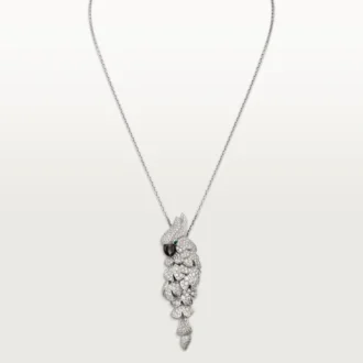 Faune Et Flore De Cartier-halskjede, pavé