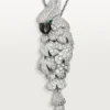 Faune Et Flore De Cartier-halskjede, pavé Faune Et Flore De Cartier-halskjede, pavé