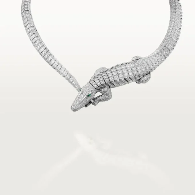 Faune Et Flore De Cartier-halskjede, pavé