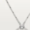 Faune Et Flore De Cartier-halskjede, smaragddråper, pavé Faune Et Flore De Cartier-halskjede, smaragddråper, pavé