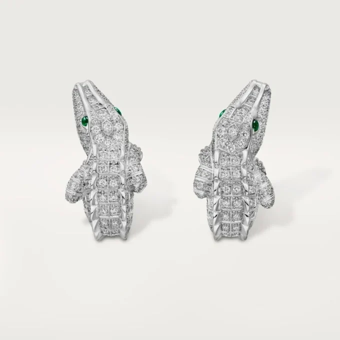 Faune Et Flore De Cartier øreringer, pavé
