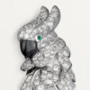 Faune Et Flore De Cartier øreringer, pavé