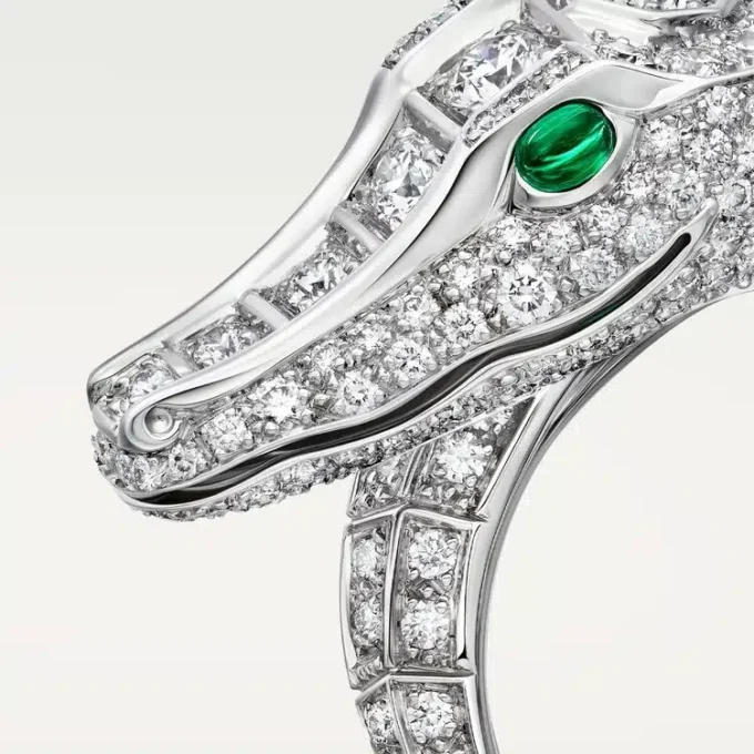 Faune Et Flore De Cartier-ring, pavé Faune Et Flore De Cartier-ring, pavé