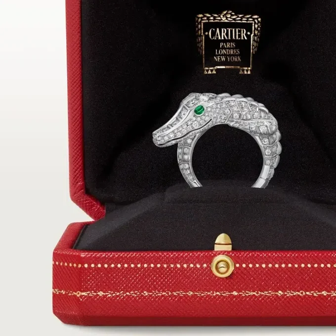 Faune Et Flore De Cartier-ring, pavé Faune Et Flore De Cartier-ring, pavé