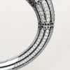 Geometrie & Contrastes-armbånd, turkis, pavé