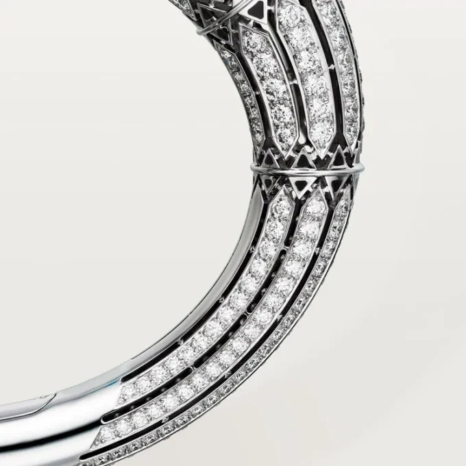 Geometrie & Contrastes-armbånd, turkis, pavé