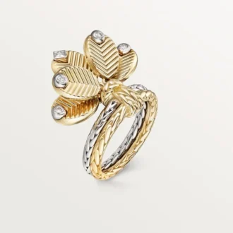 Grain De Cafe-ring, diamanter