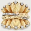 Grain De Cafe-ring, diamanter