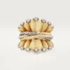 Grain De Cafe-ring, diamanter