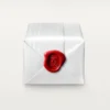 Cartier Libre Tressage-ring, korall