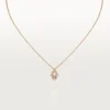 Hjerter og symboler-anheng – rosa gull, diamanter – Cartier