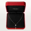 Hjerter og symboler-anheng – rosa gull, diamanter – Cartier