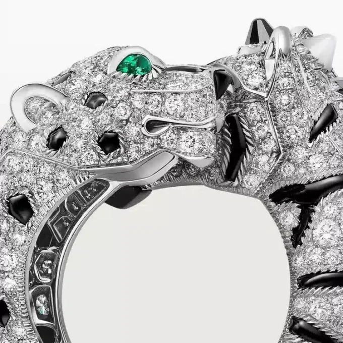 Indomptables De Cartier-ring, pavé Indomptables De Cartier-ring, pavé