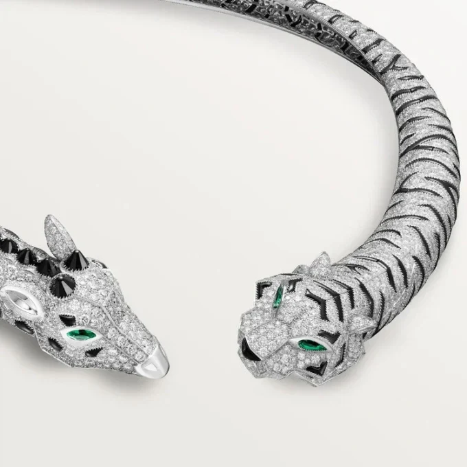 Indomptables De Cartier Torque-halskjede, pavé