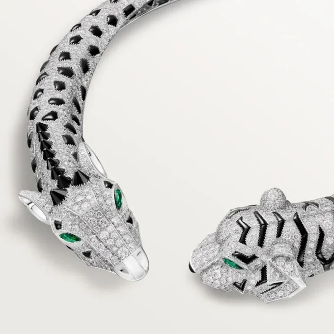 Indomptables De Cartier Torque-halskjede, pavé
