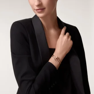 Juste Un Clou-armbånd, dobbelt, diamanter