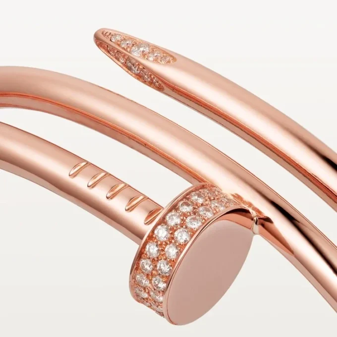 Juste Un Clou-armbånd, dobbelt, diamanter