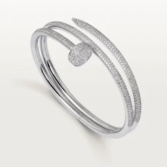 Juste Un Clou-armbånd, dobbelt, halvpavé