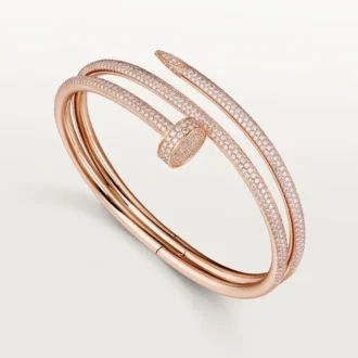 Juste Un Clou-armbånd, dobbelt, halvpavé