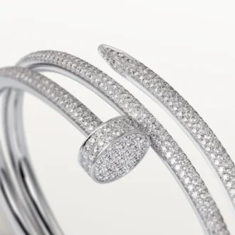 Juste Un Clou-armbånd, dobbelt, halvpavé