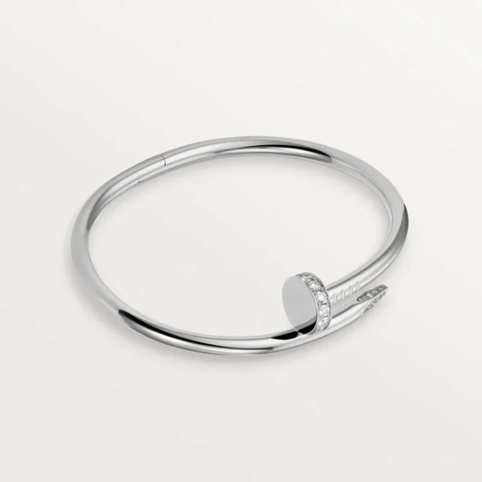 Juste Un Clou-armbånd, klassisk modell, diamanter