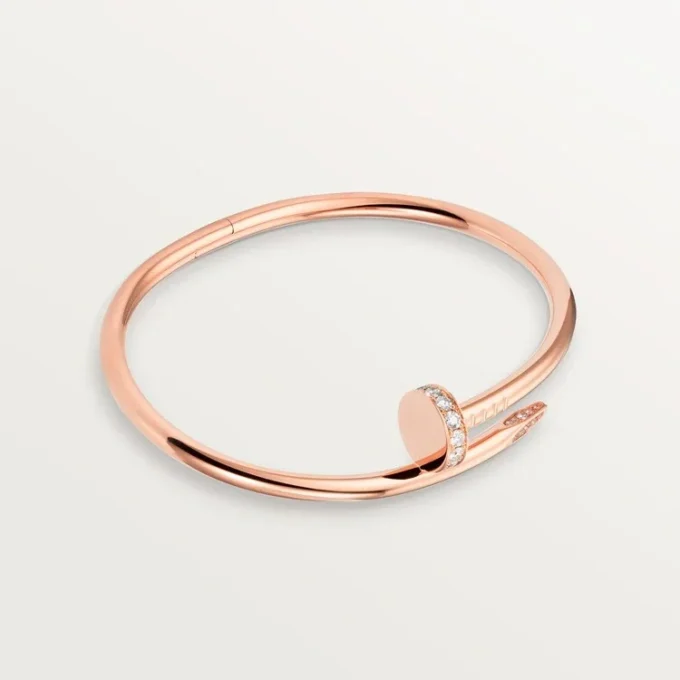 Juste Un Clou-armbånd, klassisk modell, diamanter