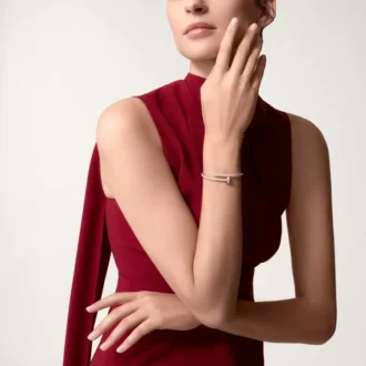 Juste Un Clou-armbånd, klassisk modell, diamanter