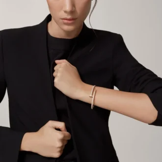 Juste Un Clou-armbånd, klassisk modell, diamanter
