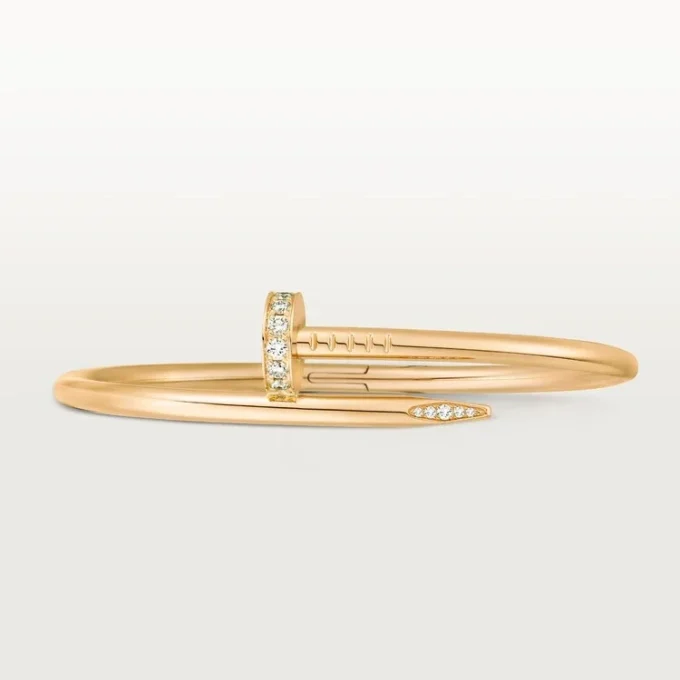 Juste Un Clou-armbånd, klassisk modell, diamanter