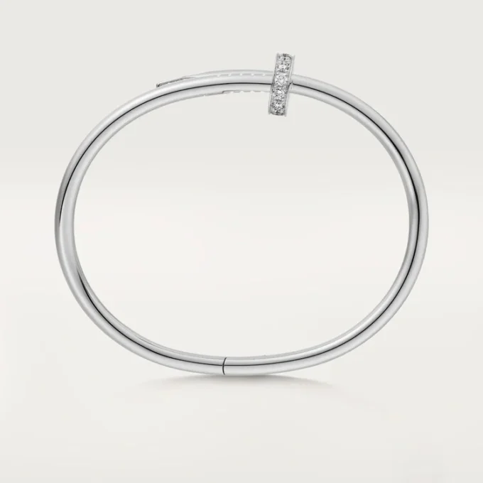Juste Un Clou-armbånd, klassisk modell, diamanter