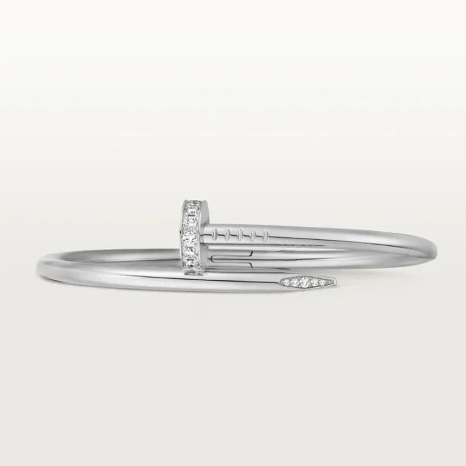 Juste Un Clou-armbånd, klassisk modell, diamanter