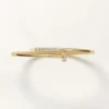 Juste Un Clou-armbånd, liten modell, diamantbesatt på baksiden