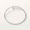 Juste Un Clou-armbånd, liten modell, diamantbesatt på baksiden