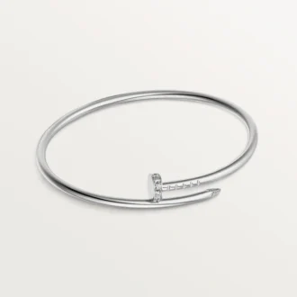 Juste Un Clou-armbånd, liten modell, diamanter