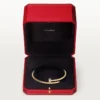 Juste Un Clou-armbånd, liten modell, diamanter