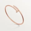 Juste Un Clou-armbånd, liten modell, diamanter