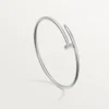 Juste Un Clou-armbånd, liten modell, diamanter