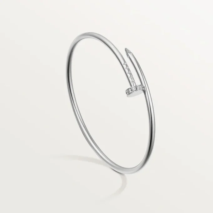Juste Un Clou-armbånd, liten modell, diamanter