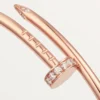 Juste Un Clou-armbånd, liten modell, diamanter