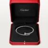 Juste Un Clou-armbånd, liten modell, diamanter