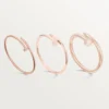 Juste Un Clou-armbånd, liten modell, diamanter