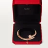 Juste Un Clou-armbånd, stor modell, diamanter