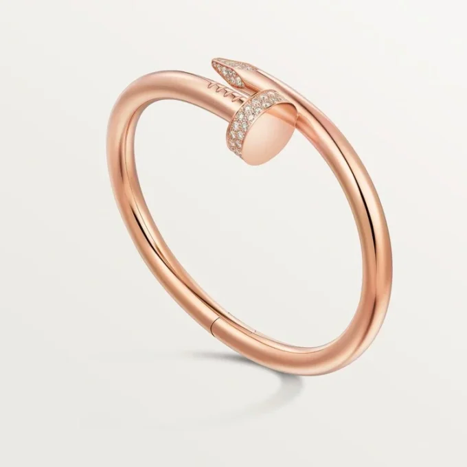 Juste Un Clou-armbånd, stor modell, diamanter